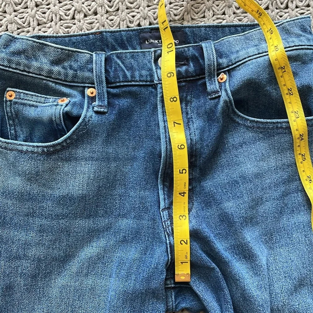 Lucky Brand Wide Leg High Rise Jeans - Picture 13 of 15